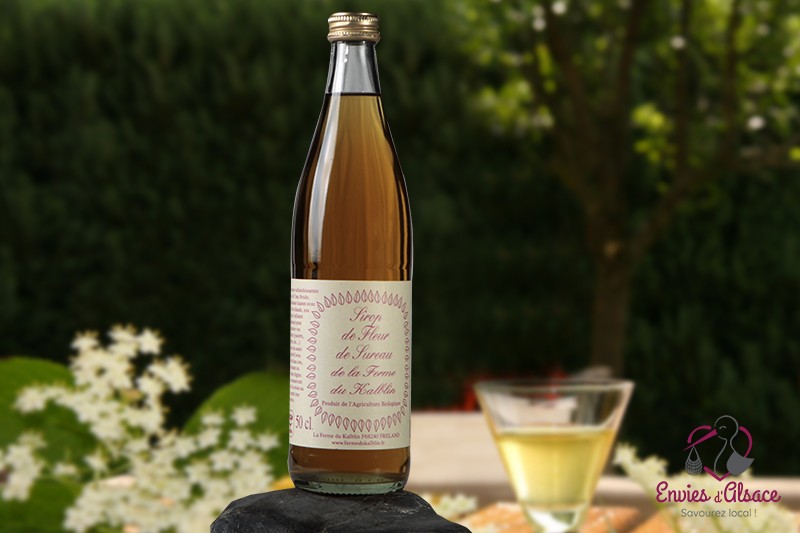 Sirop Bio Fleur De Sureau Envies Dalsace