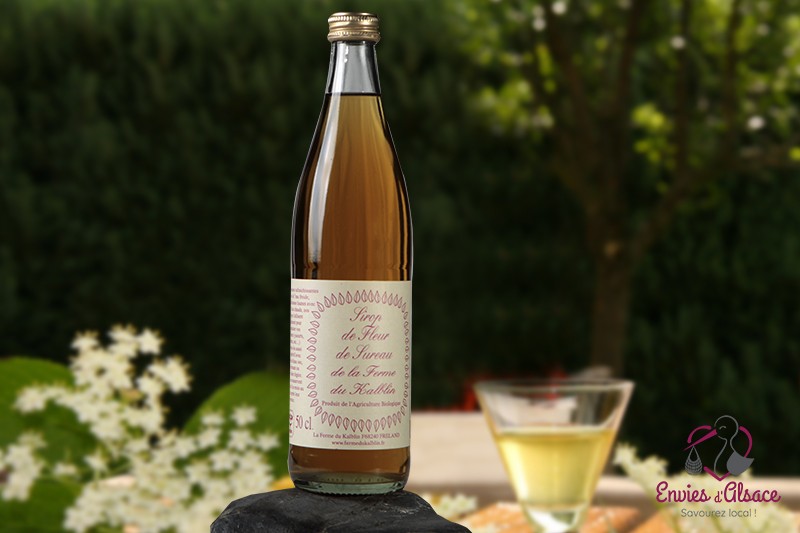 Sirop de fleur de sureau - Hollybel (La ferme du Houx) : Epicerie