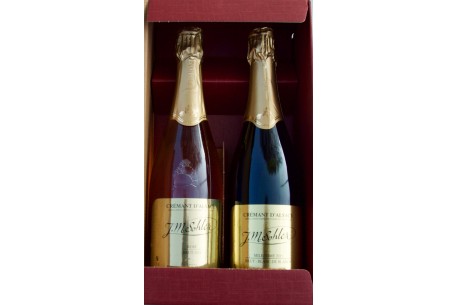 Coffret cadeau - Deux Crémants d'Alsace