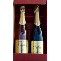 Coffret prestige 2 crémants d'Alsace