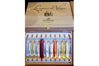 Coffret ampoules eaux-de-vie et liqueur Alsace